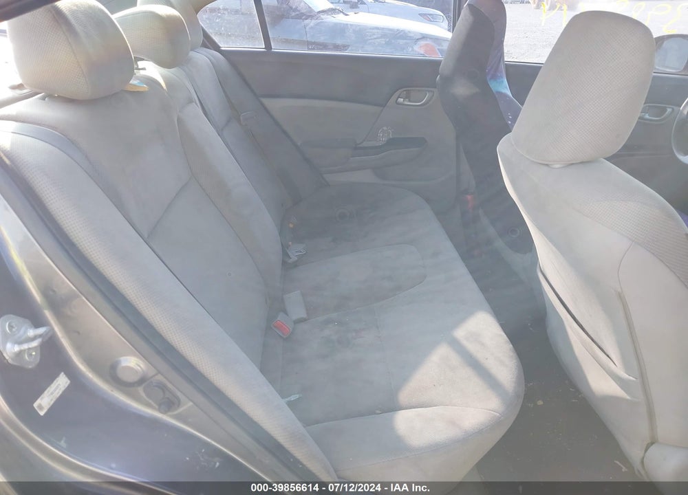2012 HONDA CIVIC LX VIN: 19XFB2F55CE032375