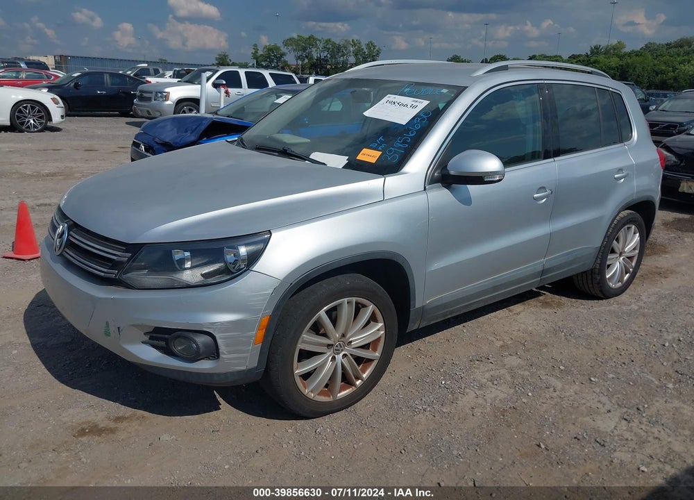2013 VOLKSWAGEN TIGUAN SE VIN: WVGAV7AX6DW549811