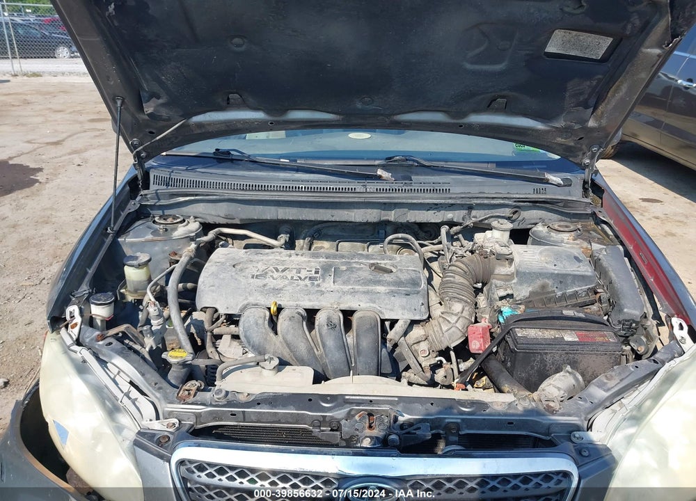 2007 TOYOTA COROLLA LE VIN: 2T1BR32E37C756642