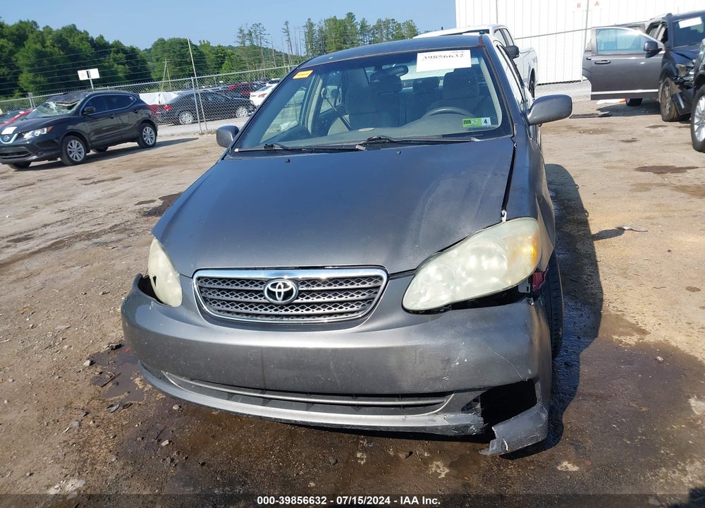 2007 TOYOTA COROLLA LE VIN: 2T1BR32E37C756642