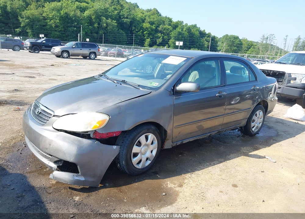 2007 TOYOTA COROLLA LE VIN: 2T1BR32E37C756642