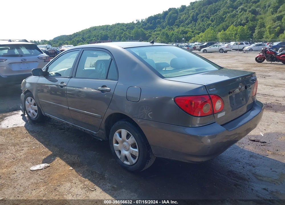 2007 TOYOTA COROLLA LE VIN: 2T1BR32E37C756642