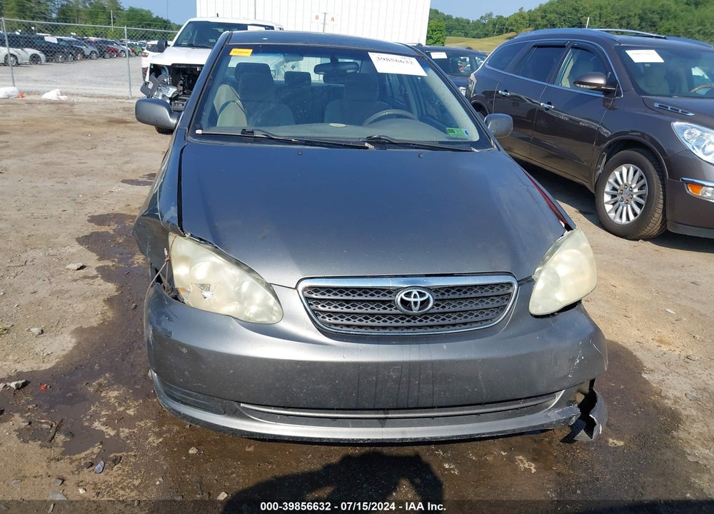 2007 TOYOTA COROLLA LE VIN: 2T1BR32E37C756642