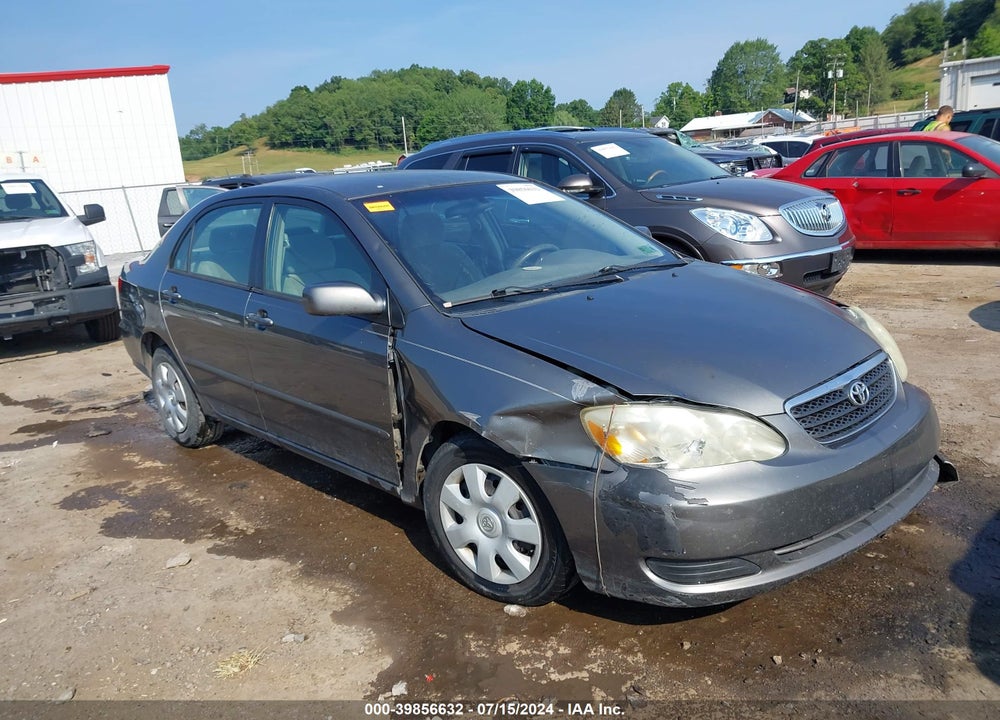 2007 TOYOTA COROLLA LE VIN: 2T1BR32E37C756642