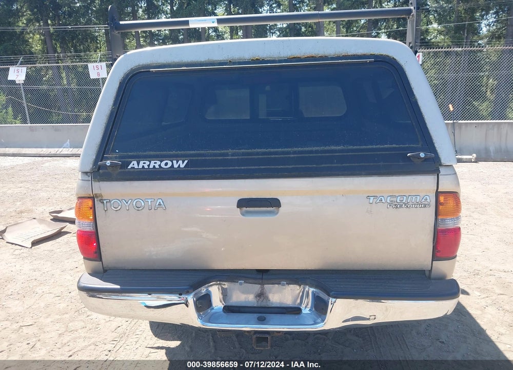 2004 TOYOTA TACOMA PRERUNNER VIN: 5TESM92NX4Z466132