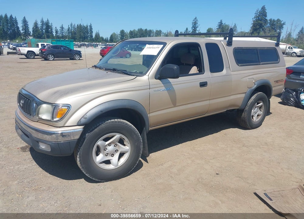 2004 TOYOTA TACOMA PRERUNNER VIN: 5TESM92NX4Z466132