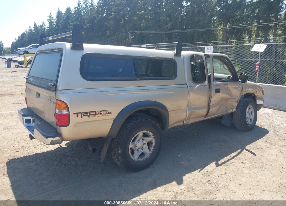 2004 TOYOTA TACOMA PRERUNNER VIN: 5TESM92NX4Z466132