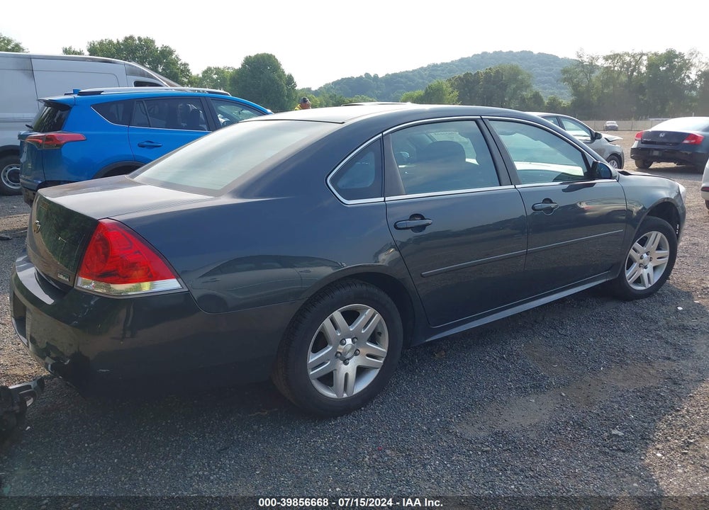 2012 CHEVROLET IMPALA LT VIN: 2G1WG5E38C1219960
