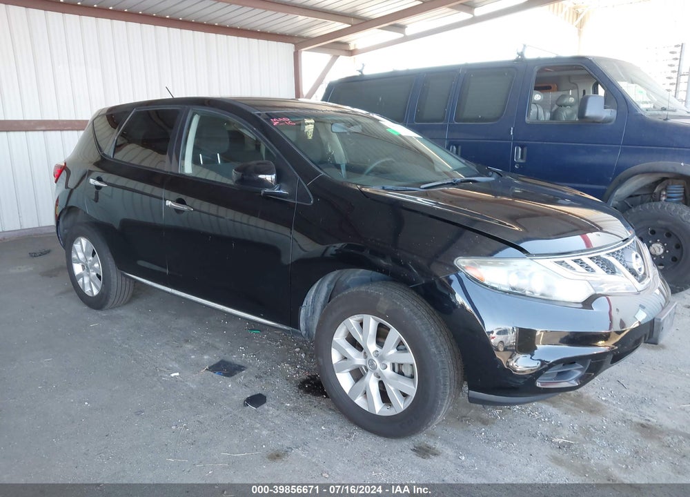 2014 NISSAN MURANO S VIN: JN8AZ1MU6EW406449