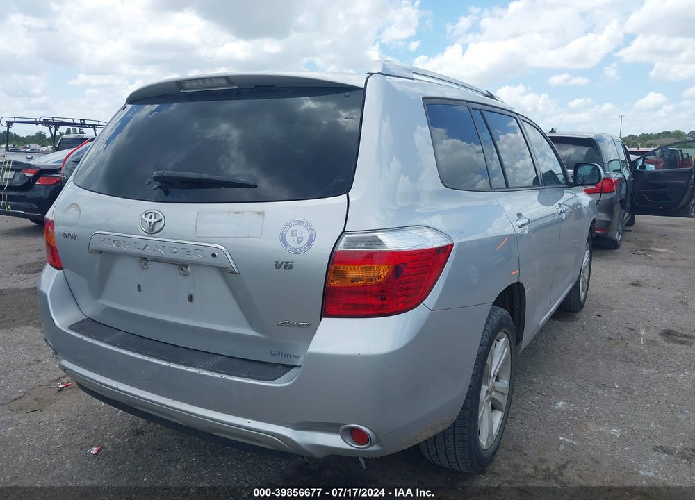 2008 TOYOTA HIGHLANDER LIMITED VIN: JTEES42A682100628