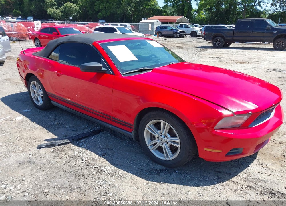 2012 FORD MUSTANG V6 VIN: 1ZVBP8EM2C5226057
