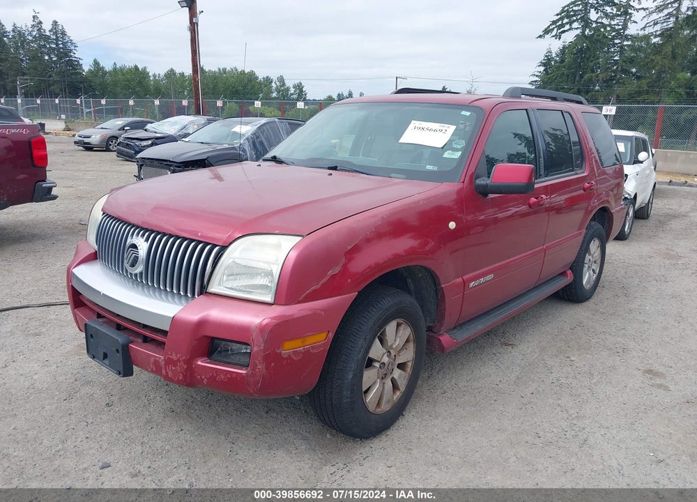 2008 MERCURY MOUNTAINEER VIN: 4M2EU47E28UJ02563