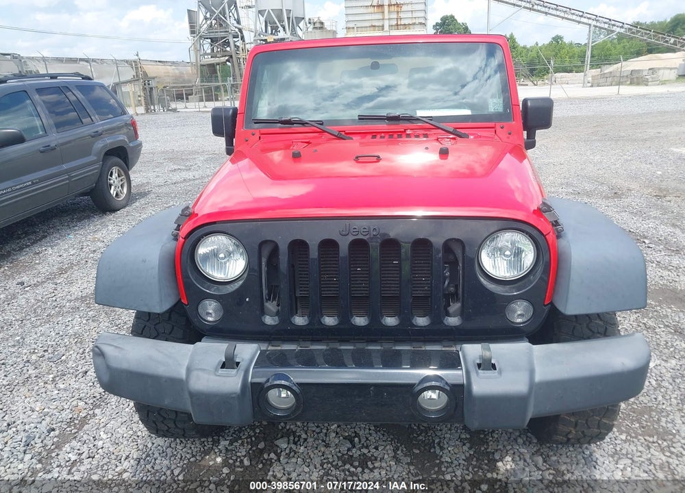 2016 JEEP WRANGLER WILLYS WHEELER VIN: 1C4AJWAG8GL145067