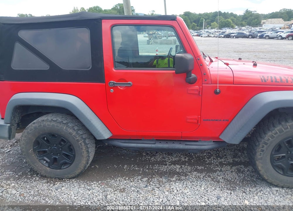 2016 JEEP WRANGLER WILLYS WHEELER VIN: 1C4AJWAG8GL145067