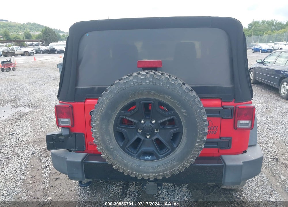 2016 JEEP WRANGLER WILLYS WHEELER VIN: 1C4AJWAG8GL145067