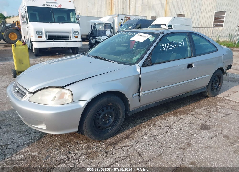 2000 HONDA CIVIC EX VIN: 1HGEJ8141YL041994
