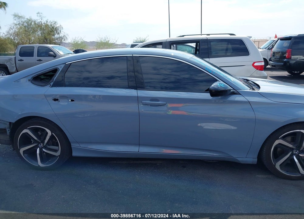 2022 HONDA ACCORD SPORT VIN: 1HGCV1F36NA077898