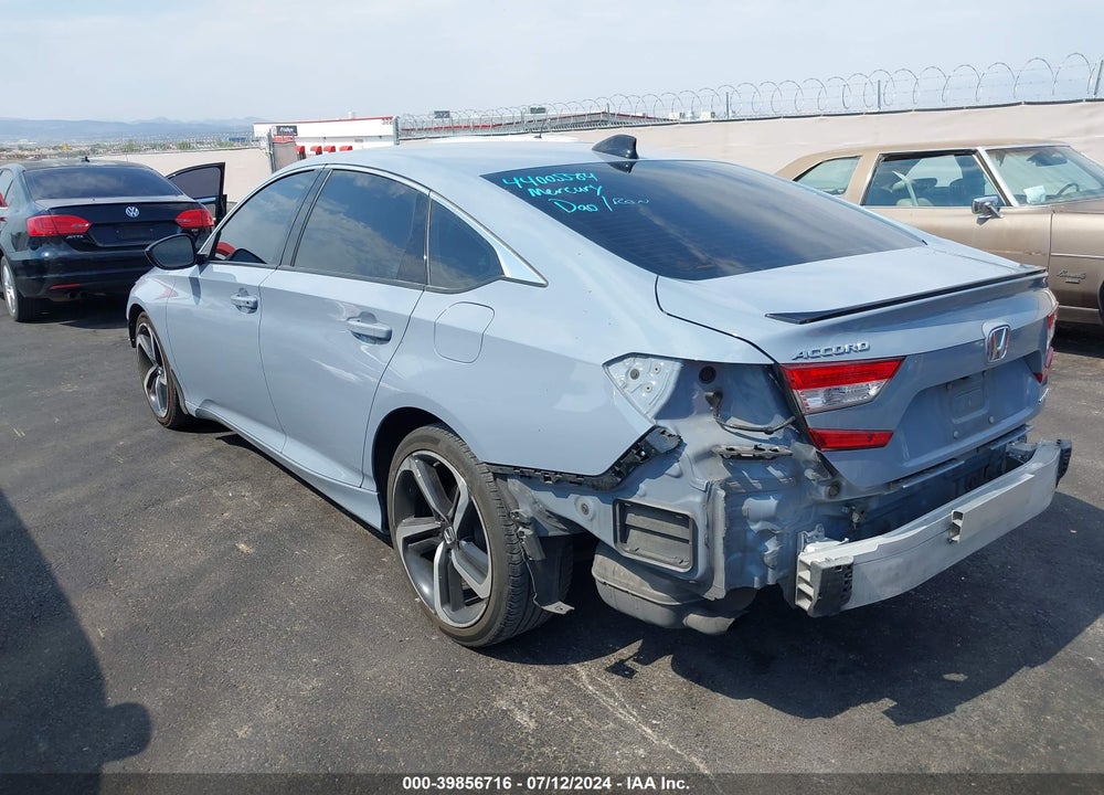 2022 HONDA ACCORD SPORT VIN: 1HGCV1F36NA077898