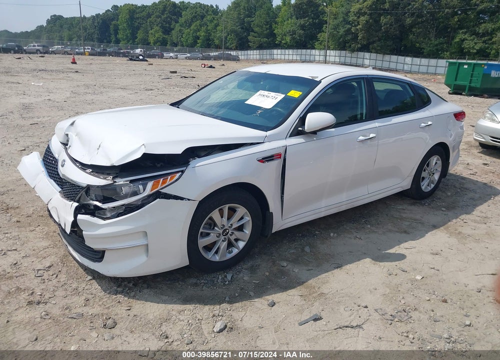 2016 KIA OPTIMA LX VIN: 5XXGT4L3XGG054742
