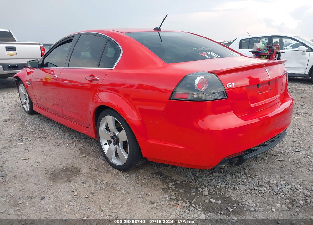 2009 PONTIAC G8 GT VIN: 6G2EC57Y29L229451