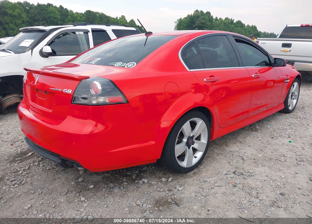 2009 PONTIAC G8 GT VIN: 6G2EC57Y29L229451