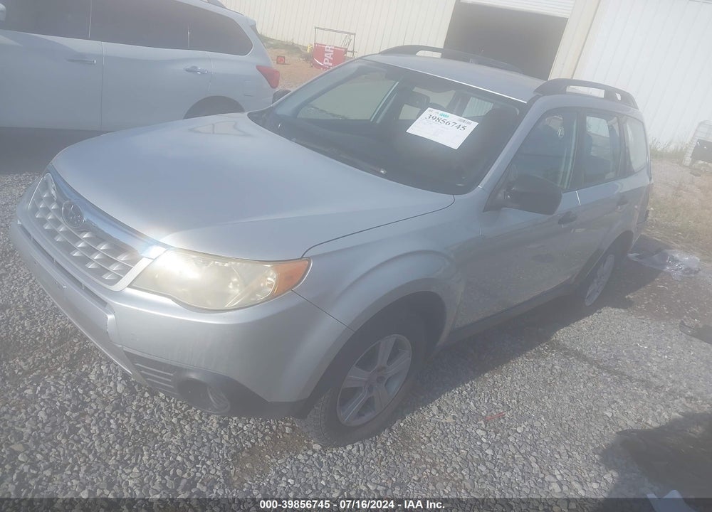 2011 SUBARU FORESTER 2.5X VIN: JF2SHBBC8BH758789