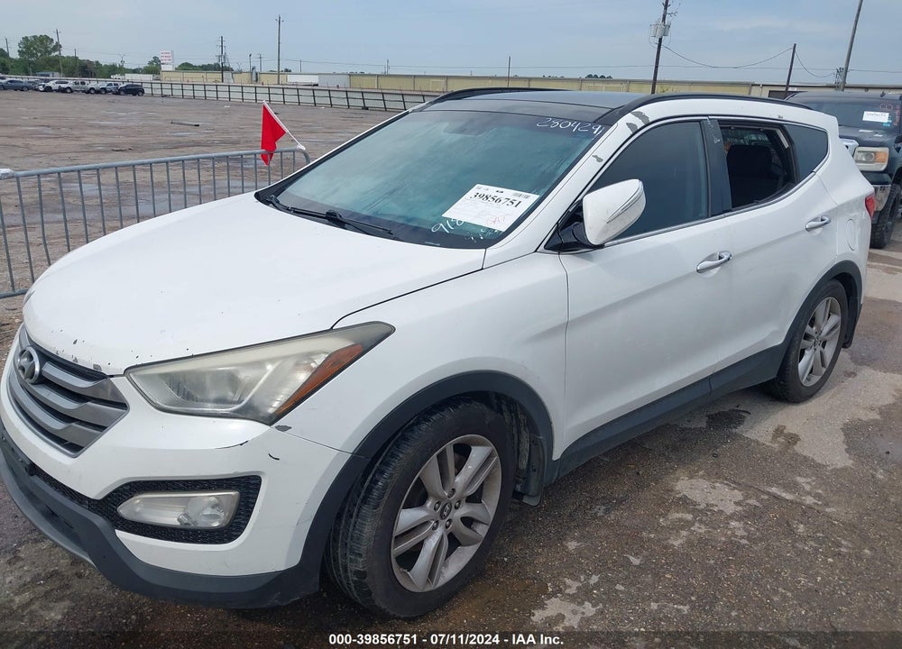 2014 HYUNDAI SANTA FE SPORT VIN: 5XYZW3LA6EG229182