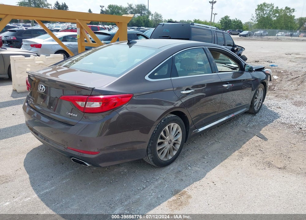 2015 HYUNDAI SONATA LIMITED VIN: 5NPE34AFXFH256617