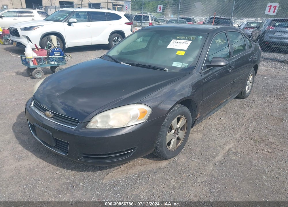 2009 CHEVROLET IMPALA LT VIN: 2G1WT57N591160112