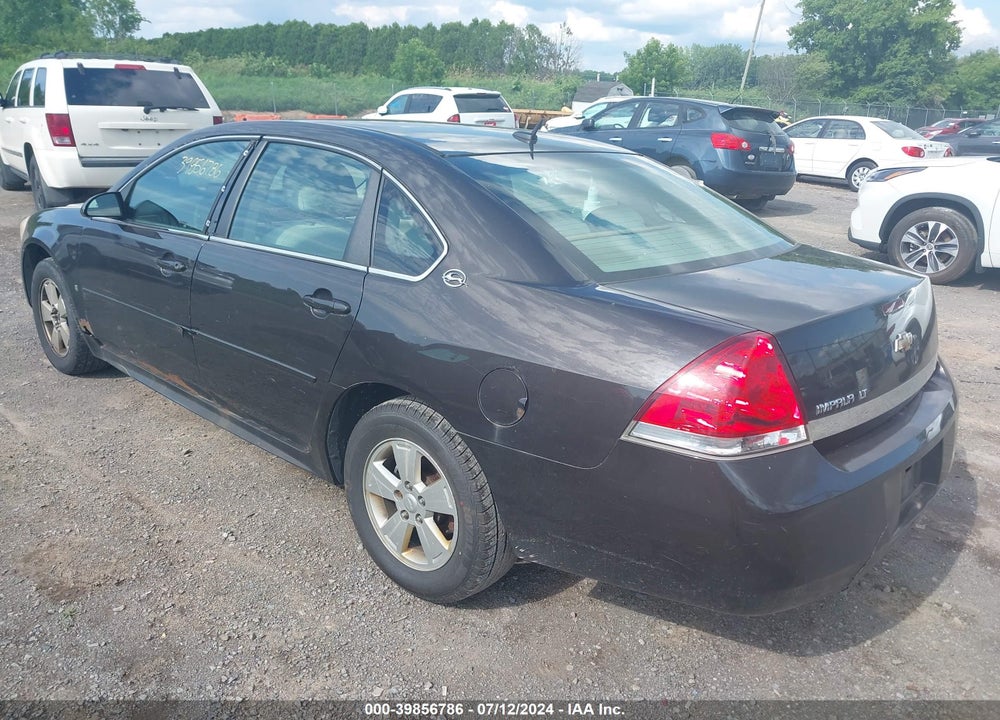 2009 CHEVROLET IMPALA LT VIN: 2G1WT57N591160112