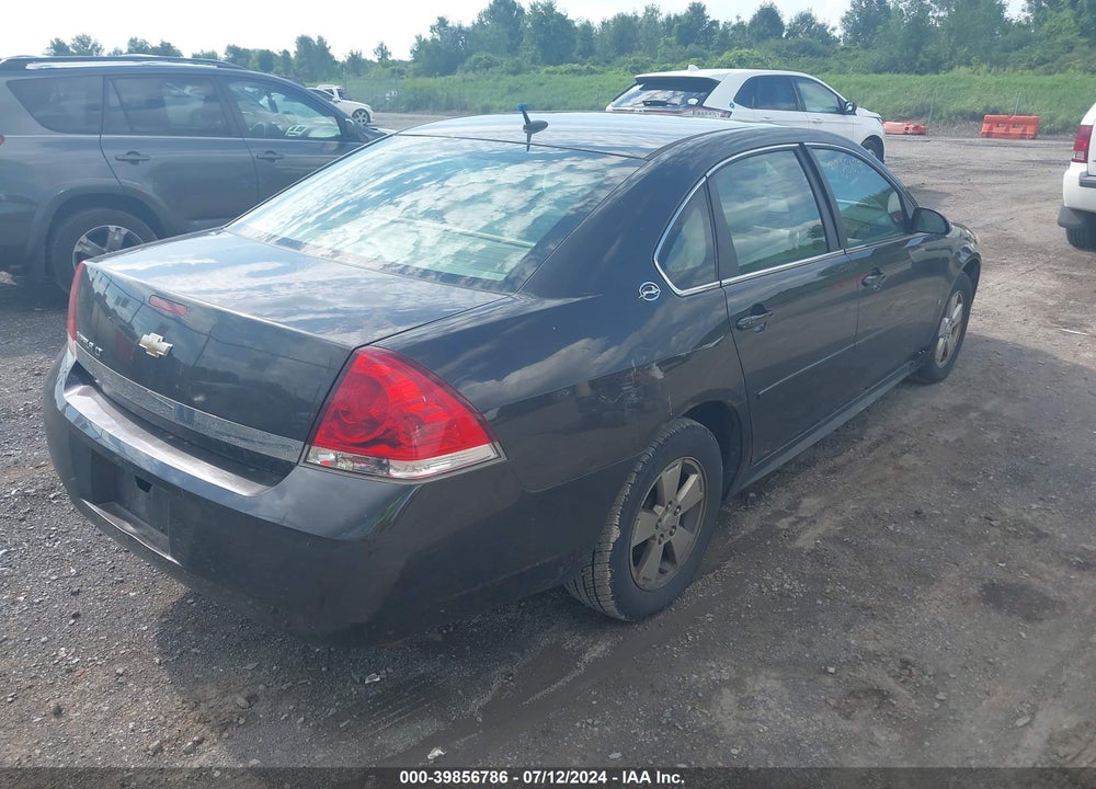 2009 CHEVROLET IMPALA LT VIN: 2G1WT57N591160112
