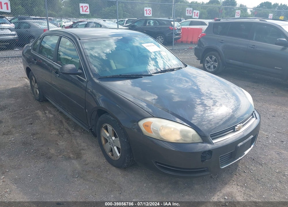 2009 CHEVROLET IMPALA LT VIN: 2G1WT57N591160112