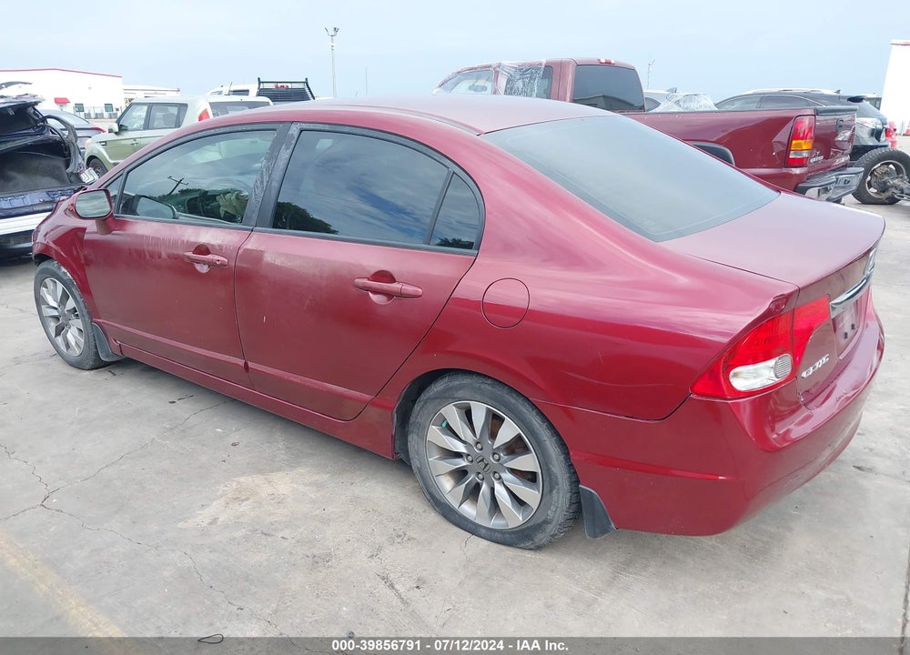 2010 HONDA CIVIC EX-L VIN: 19XFA1F96AE018711