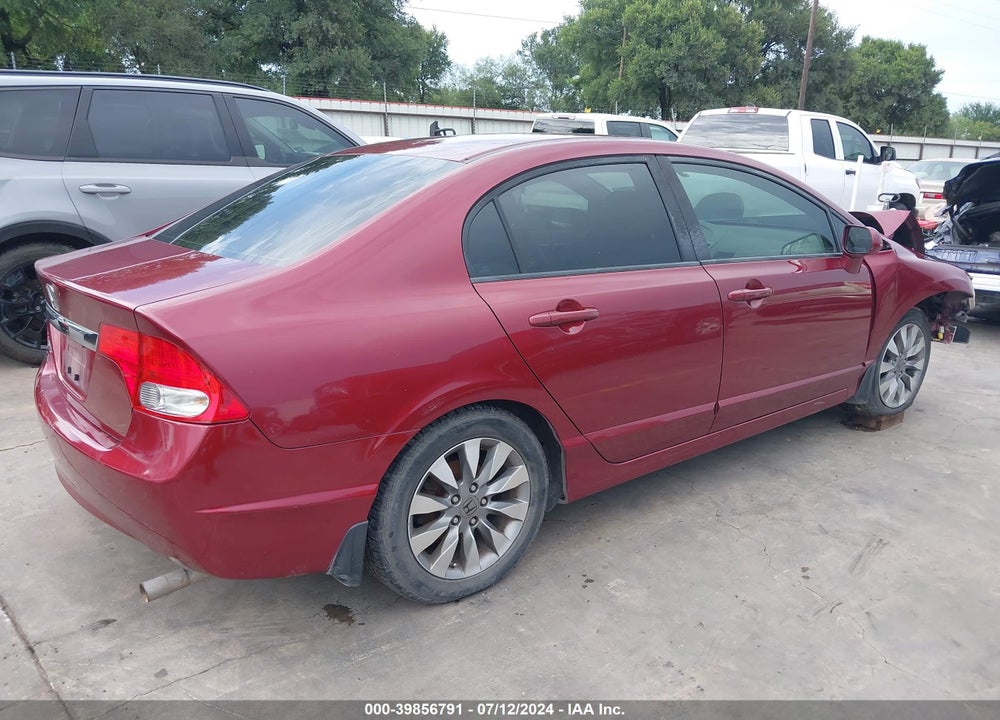 2010 HONDA CIVIC EX-L VIN: 19XFA1F96AE018711