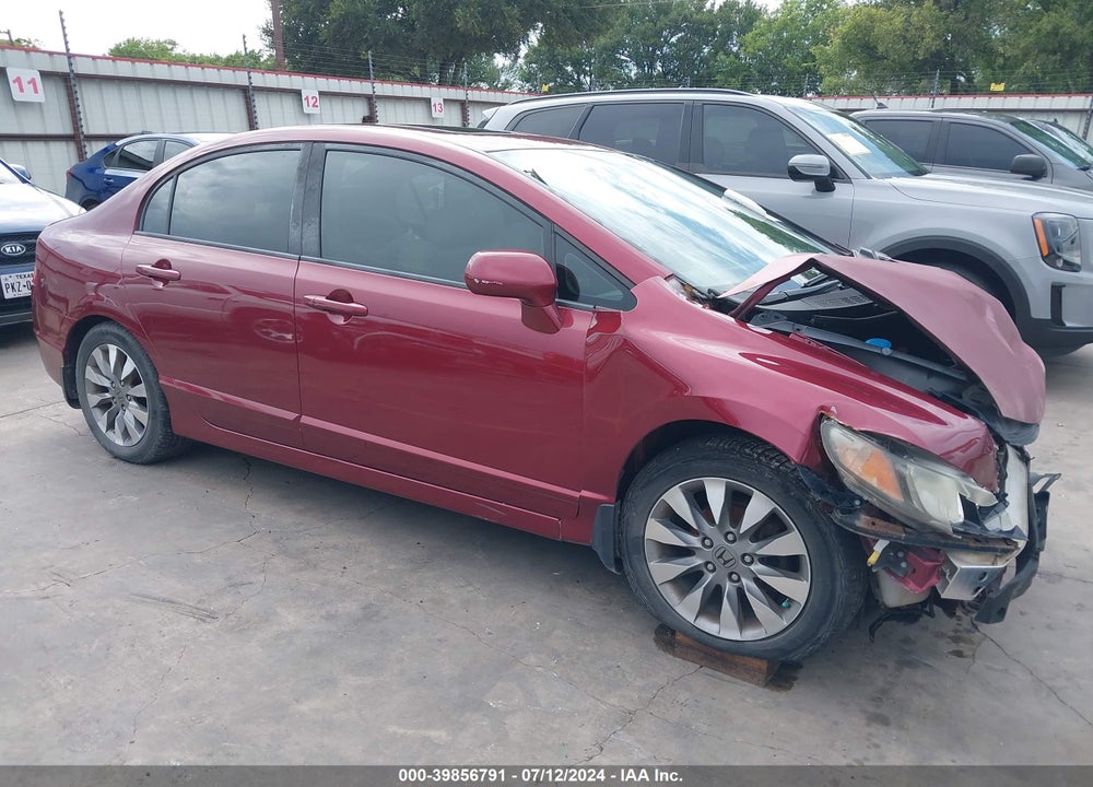 2010 HONDA CIVIC EX-L VIN: 19XFA1F96AE018711