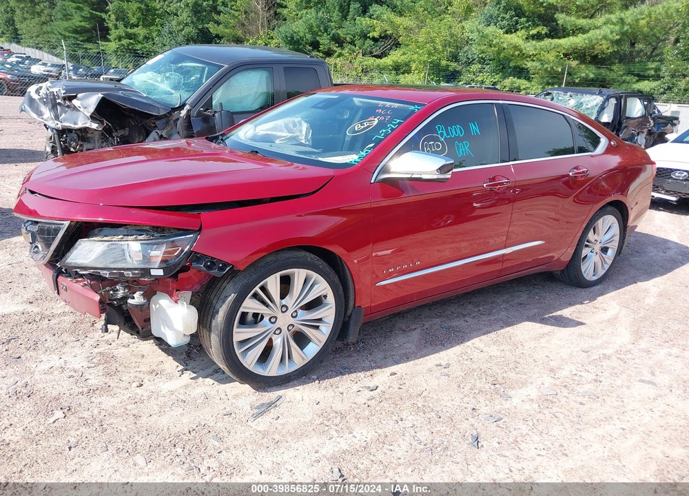 2014 CHEVROLET IMPALA 2LZ VIN: 1G1155S34EU142614