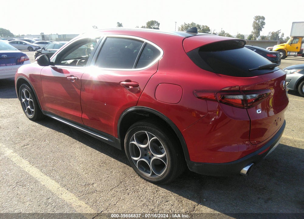 2018 ALFA ROMEO STELVIO TI SPORT AWD VIN: ZASFAKNN2J7B92593