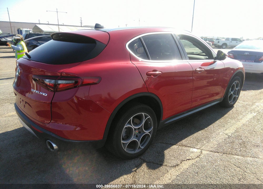 2018 ALFA ROMEO STELVIO TI SPORT AWD VIN: ZASFAKNN2J7B92593