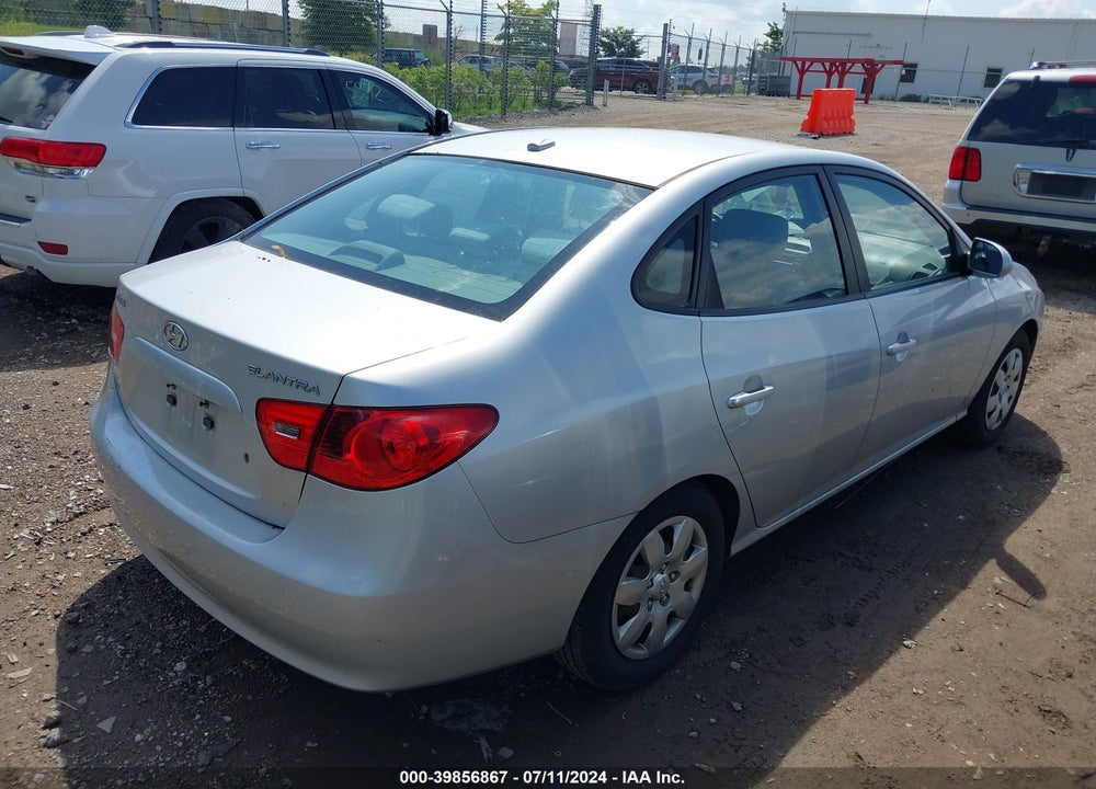 2007 HYUNDAI ELANTRA GLS/LIMITED/SE VIN: KMHDU46D67U197813