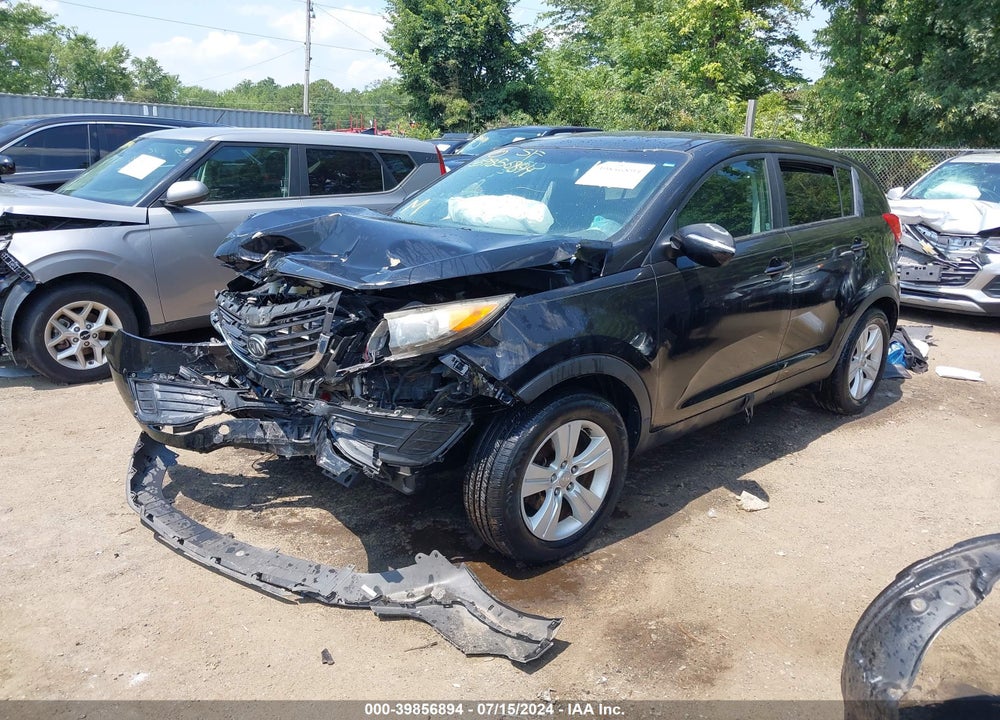 2012 KIA SPORTAGE LX VIN: KNDPB3A27C7290274