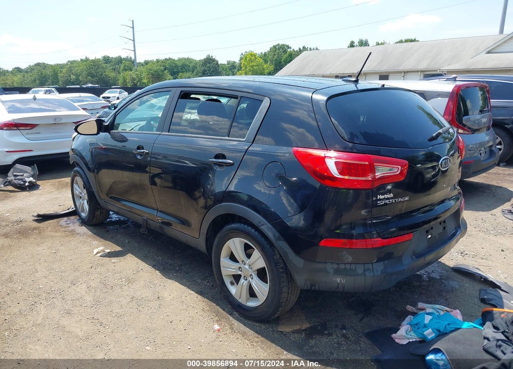 2012 KIA SPORTAGE LX VIN: KNDPB3A27C7290274