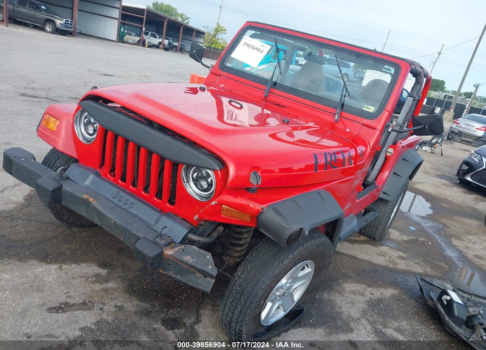 1999 JEEP WRANGLER SPORT VIN: 1J4FY19S9XP442896