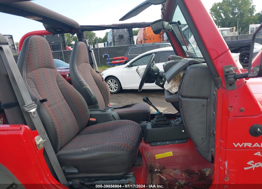 1999 JEEP WRANGLER SPORT VIN: 1J4FY19S9XP442896