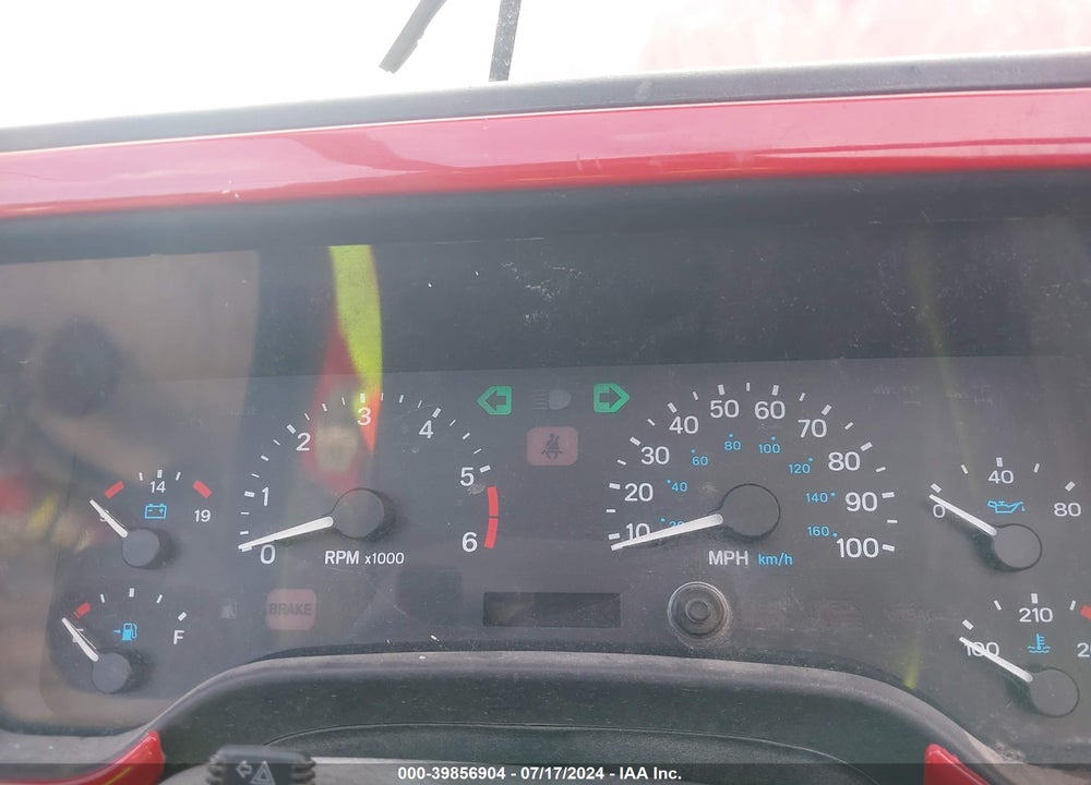 1999 JEEP WRANGLER SPORT VIN: 1J4FY19S9XP442896