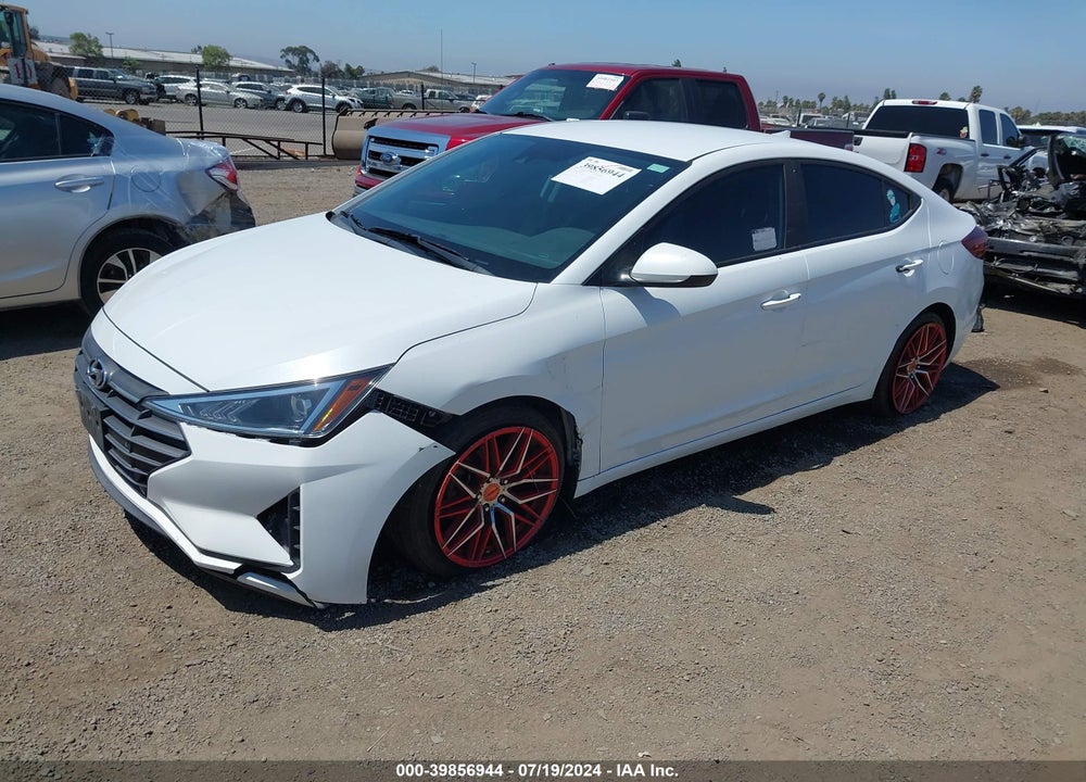 2020 HYUNDAI ELANTRA SEL VIN: 5NPD84LF9LH548295