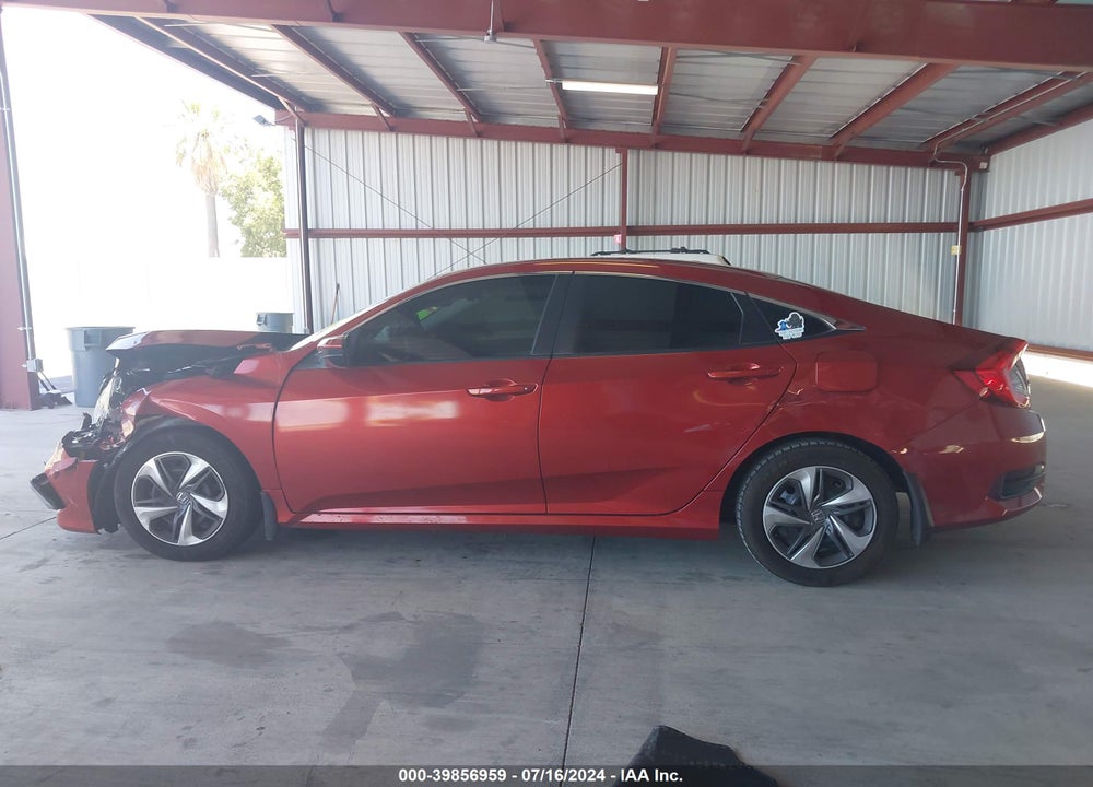 2020 HONDA CIVIC LX VIN: 2HGFC2F6XLH597426