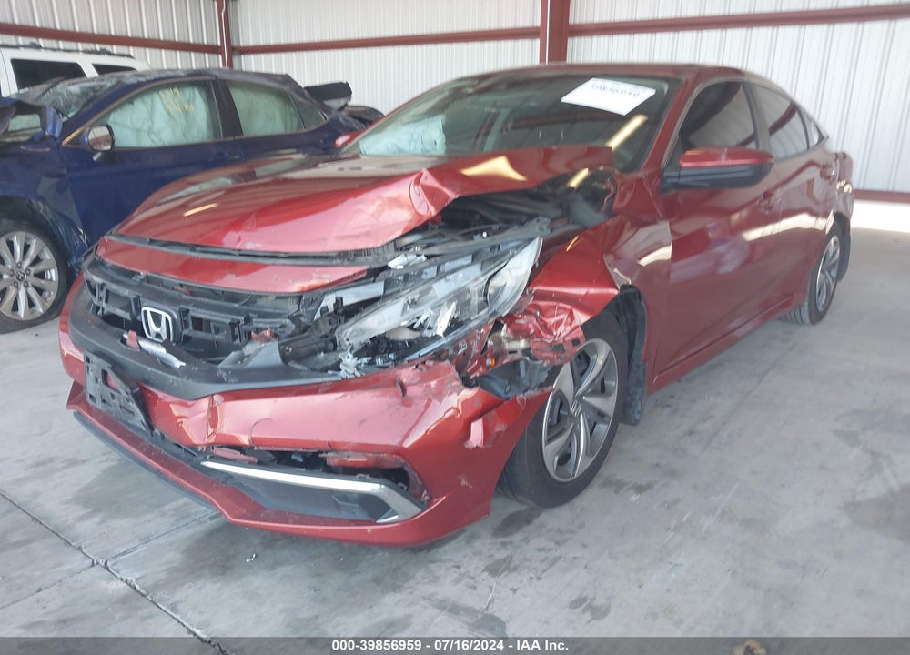 2020 HONDA CIVIC LX VIN: 2HGFC2F6XLH597426