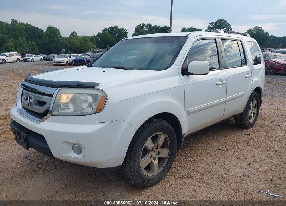 2010 HONDA PILOT EX-L VIN: 5FNYF3H54AB018555