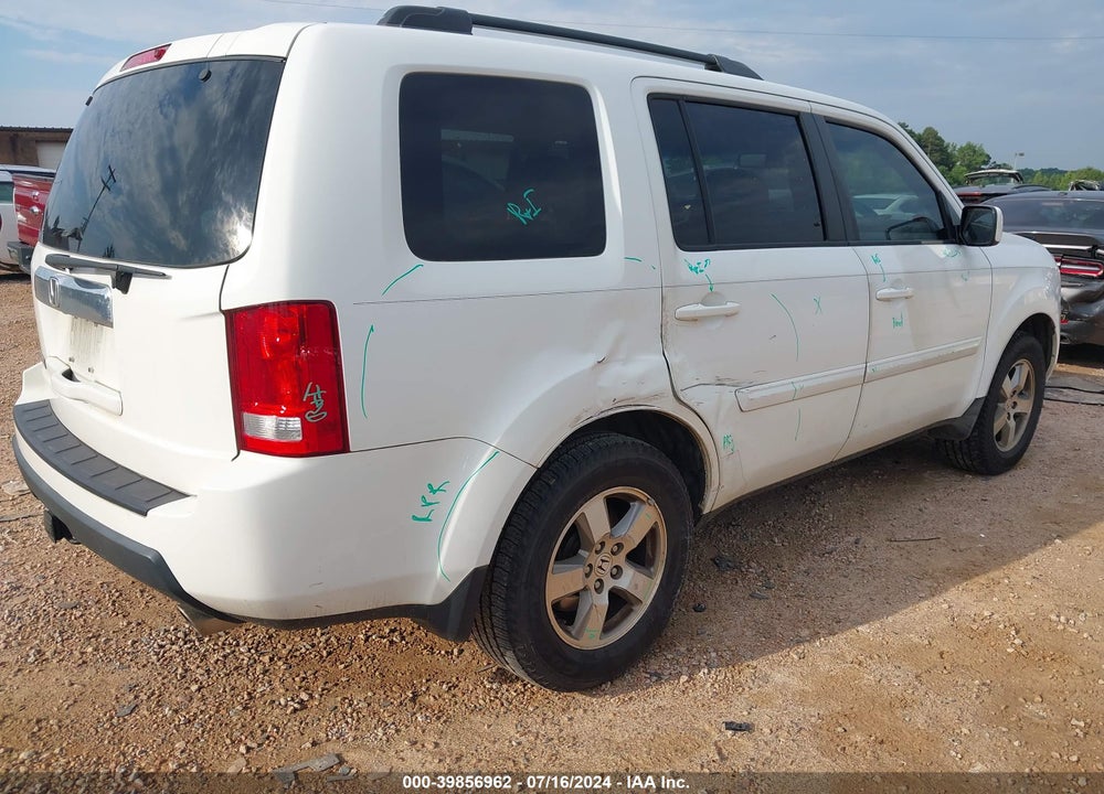 2010 HONDA PILOT EX-L VIN: 5FNYF3H54AB018555
