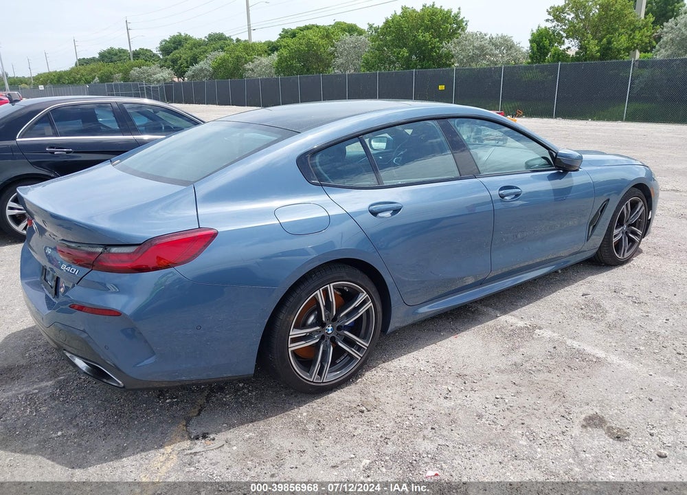 2022 BMW 840 GRAN COUPE I XDRIVE VIN: WBAGV4C04NCJ95087